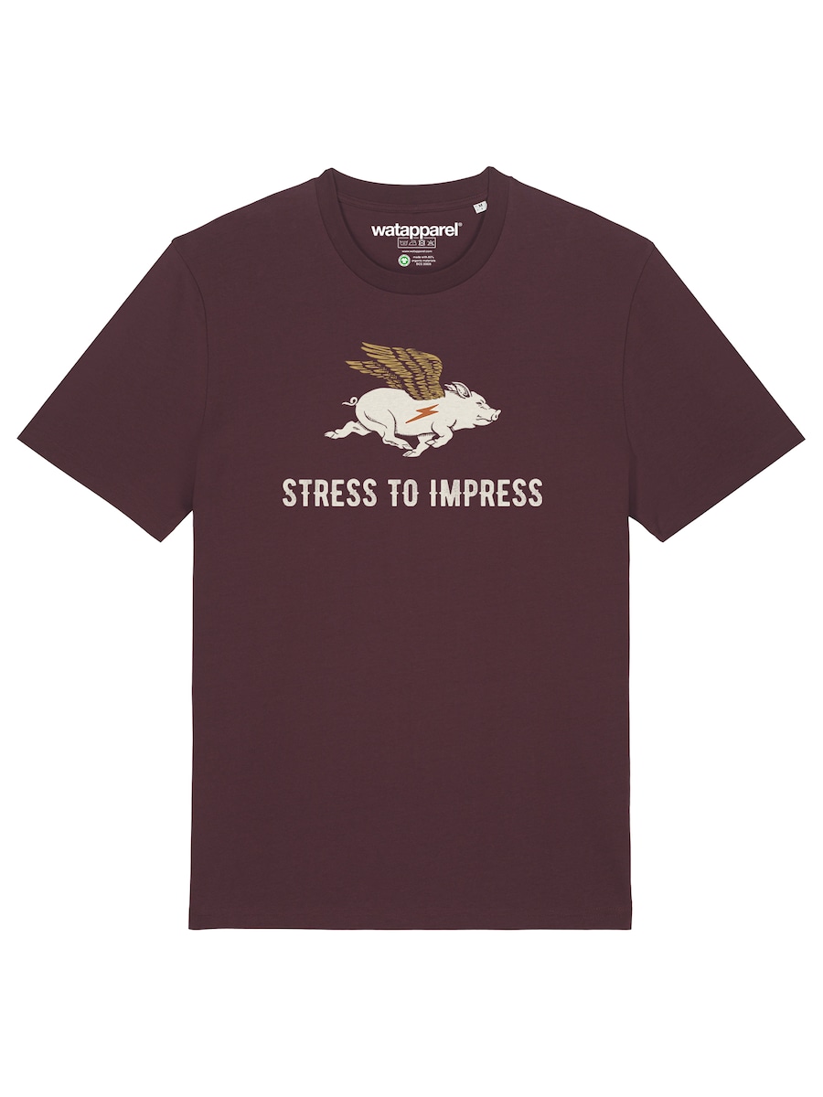 Рубашка Watapparel Stress to impress, Wine Red
Рубашка Watapparel Stress to impress, Wine Red