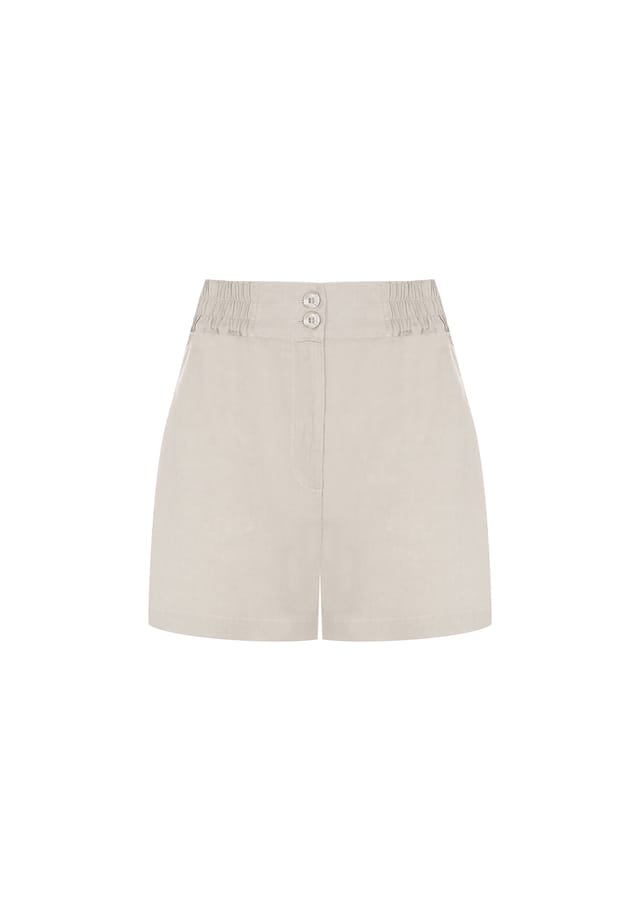 Шорты из ткани Amara в классическом дизайне Freshlions, бежевый
Шорты из ткани Amara в классическом дизайне Freshlions, бежевый