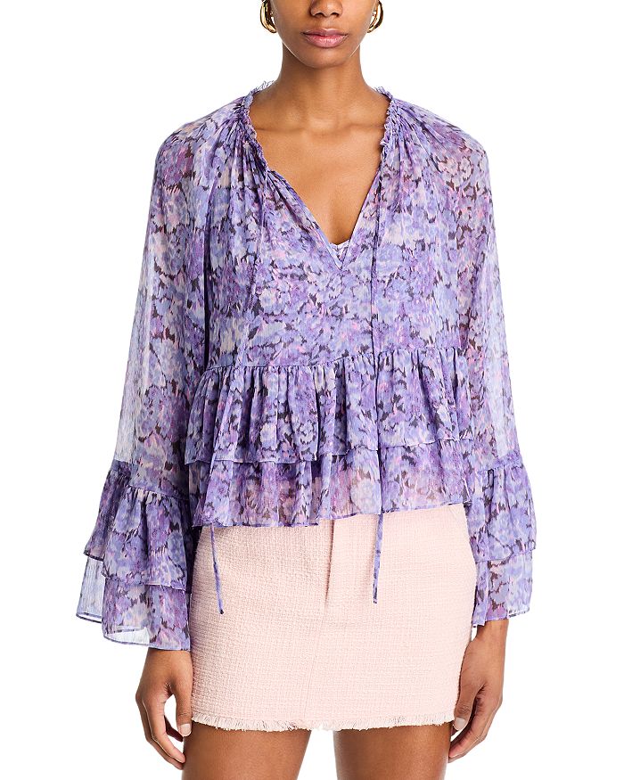 Топ с принтом "Гортензия" Daiya Cinq à Sept, фиолетовый
Топ с принтом "Гортензия" Daiya Cinq à Sept, фиолетовый