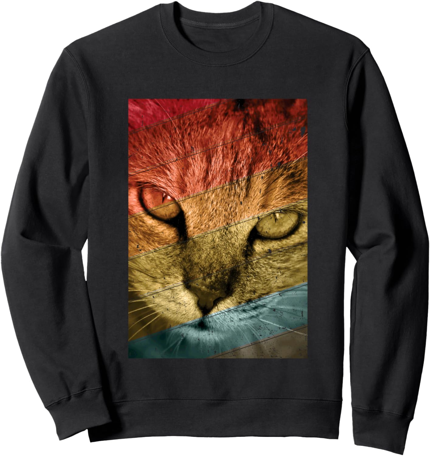 Красочное абстрактное изображение кошки. Толстовка Colorful Feline Abstract Art Focus Realism, черный
Красочное абстрактное изображение кошки. Толстовка Colorful Feline Abstract Art Focus Realism, черный