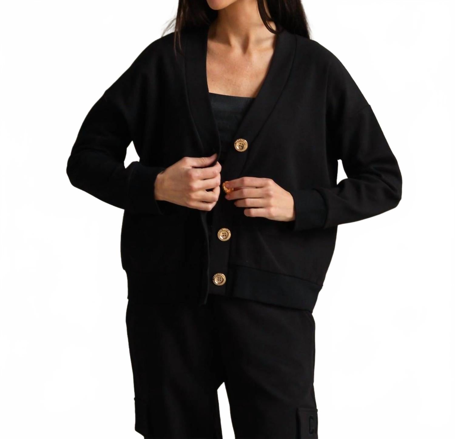 Кардиган Court Interlock черного цвета Care Tucker, черный
Кардиган Court Interlock черного цвета Care Tucker, черный