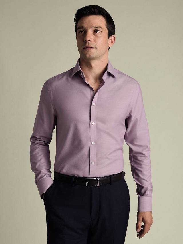 Сорочка Slim Fit из хлопкового твила, не требующая глажки Charles Tyrwhitt, Violet Purple
Сорочка Slim Fit из хлопкового твила, не требующая глажки Charles Tyrwhitt, Violet Purple