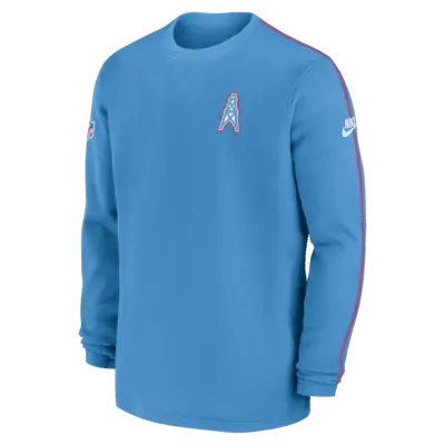 Топ Nike Tennessee Titans Logo Coach Men’s NFL Long-Sleeve Top, цвет Light Blue
Топ Nike Tennessee Titans Logo Coach Men’s NFL Long-Sleeve Top, цвет Light Blue