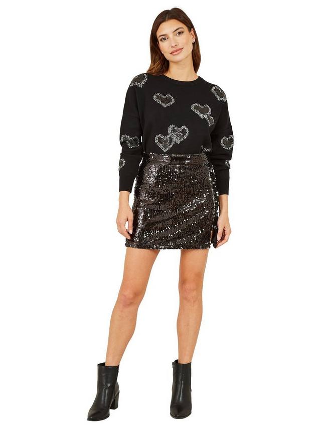 Мини-юбка с пайетками Yumi
Мини-юбка с пайетками Yumi