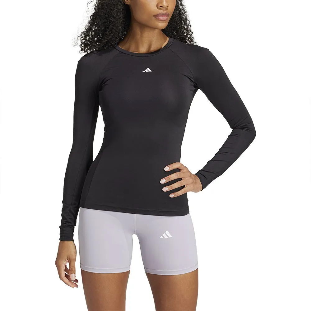 Футболка с длинным рукавом adidas Techfit, черный
Футболка с длинным рукавом adidas Techfit, черный
