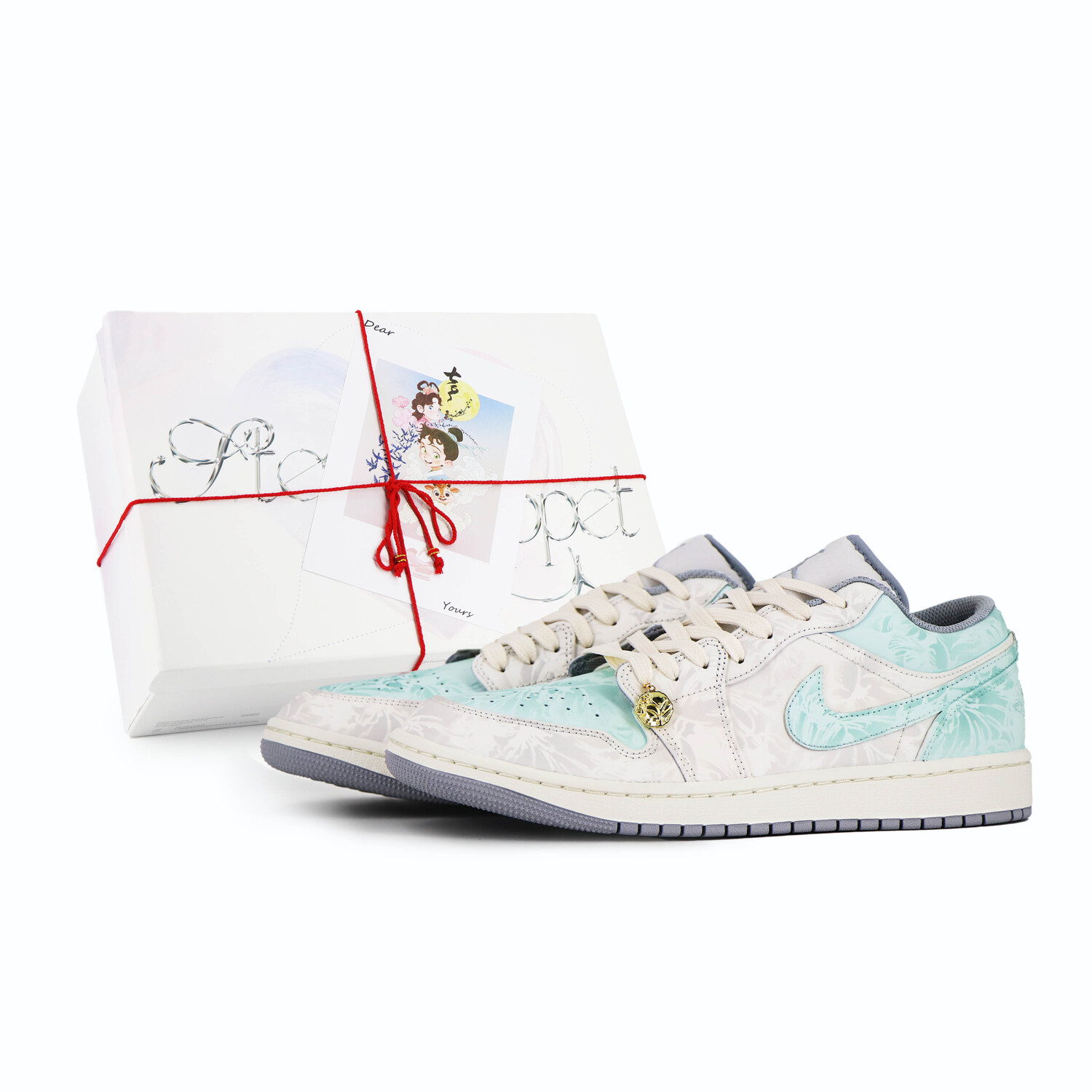 Кроссовки Air Jordan 1 Vintage Basketball Shoes Women's Low-top Grey/green, цвет Rainy Alley
Кроссовки Air Jordan 1 Vintage Basketball Shoes Women's Low-top Grey/green, цвет Rainy Alley