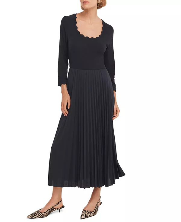 Женское миди-платье из трикотажа с фестончатым краем Mint Velvet, синий
Женское миди-платье из трикотажа с фестончатым краем Mint Velvet, синий