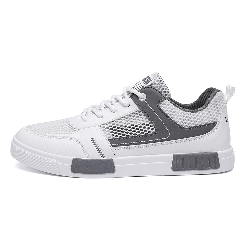 Нескользящие, износостойкие, легкие, дышащие низкие мужские кроссовки для скейтбординга VANSSI, White Gray
Нескользящие, износостойкие, легкие, дышащие низкие мужские кроссовки для скейтбординга VANSSI, White Gray