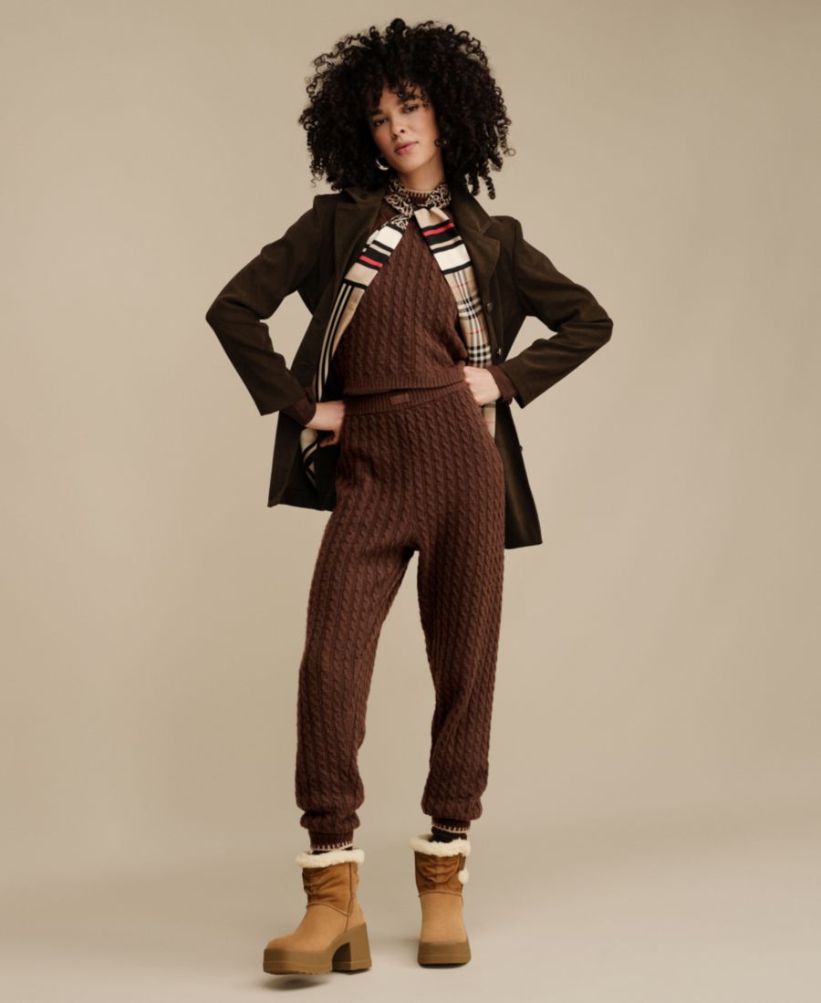 Женские брюки UGG Lorelai с косами UGG, Brown
Женские брюки UGG Lorelai с косами UGG, Brown