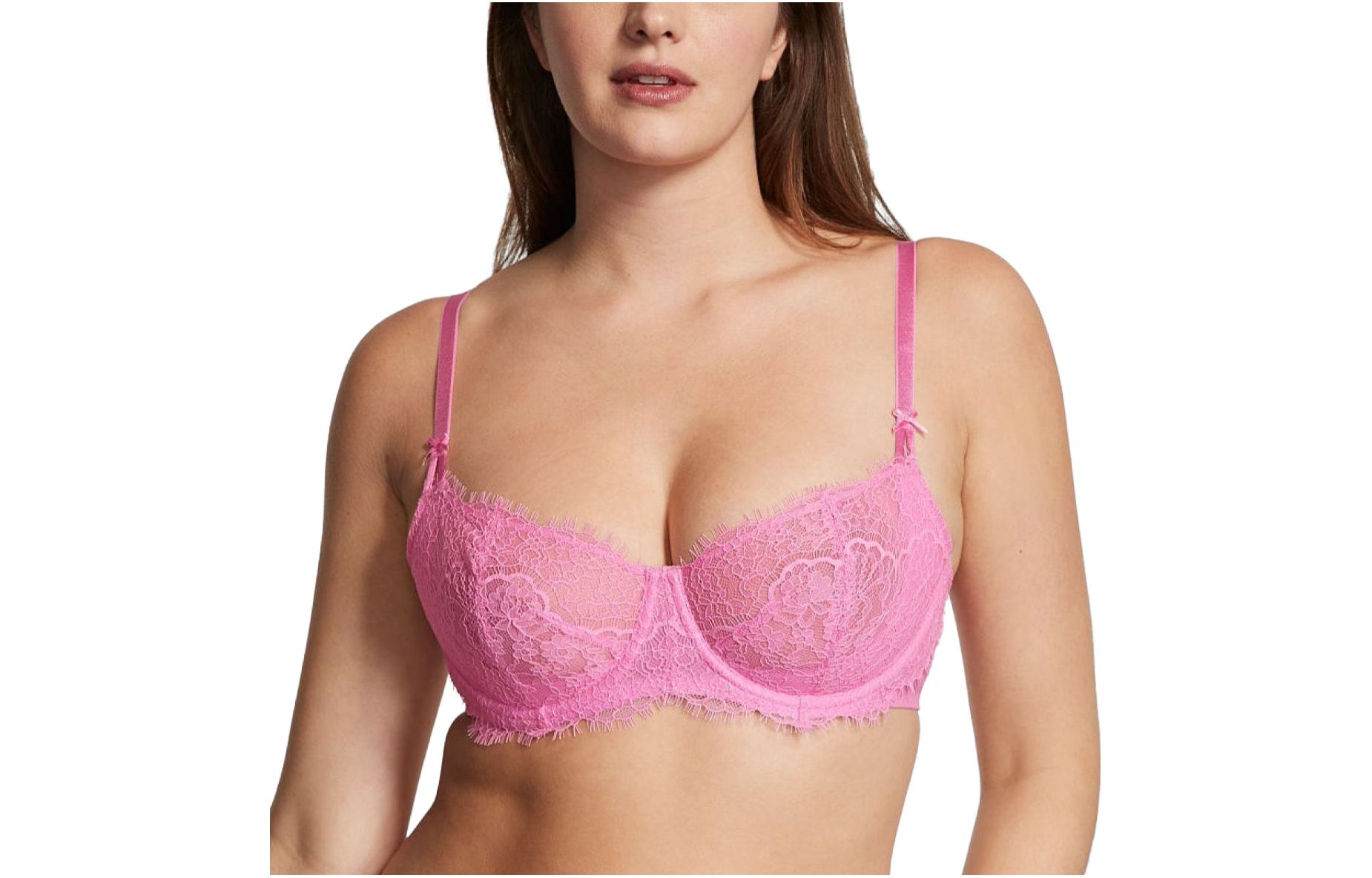 Женское белье Victoria's Secret, розово-фиолетовое
Женское белье Victoria's Secret, розово-фиолетовое