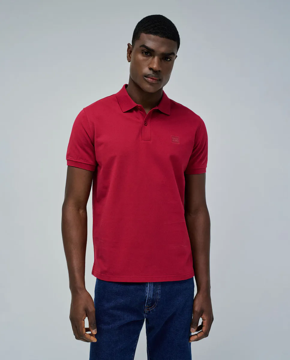 Мужская рубашка-поло с короткими рукавами и логотипом Salsa Jeans, красный
Мужская рубашка-поло с короткими рукавами и логотипом Salsa Jeans, красный