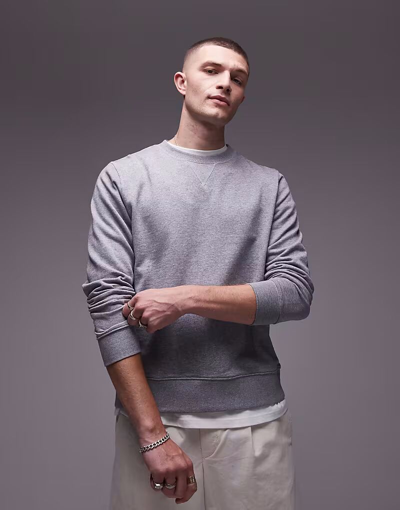 Свитшот ARKET из махрового джерси в винтажном стиле серого меланжа
Свитшот ARKET из махрового джерси в винтажном стиле серого меланжа