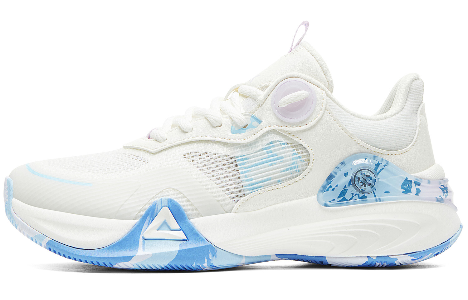 Баскетбольные кроссовки Lanying женские с низким верхом бежевые/лунная орхидея Peak
Баскетбольные кроссовки Lanying женские с низким верхом бежевые/лунная орхидея Peak