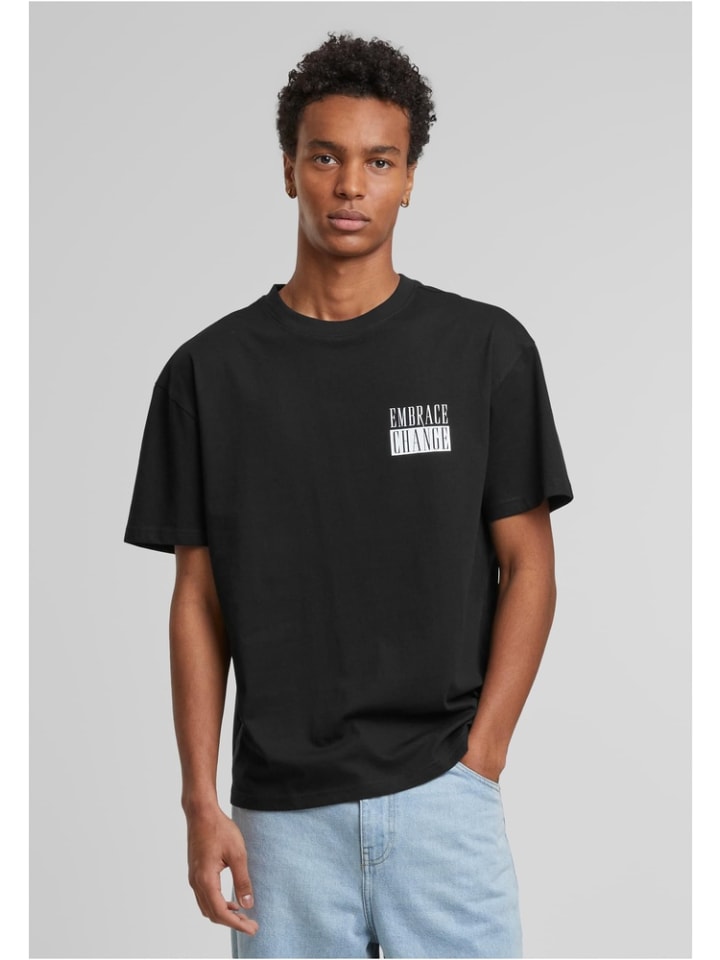 Футболка Embrace Change Oversize Tee черного цвета Mister Tee
Футболка Embrace Change Oversize Tee черного цвета Mister Tee