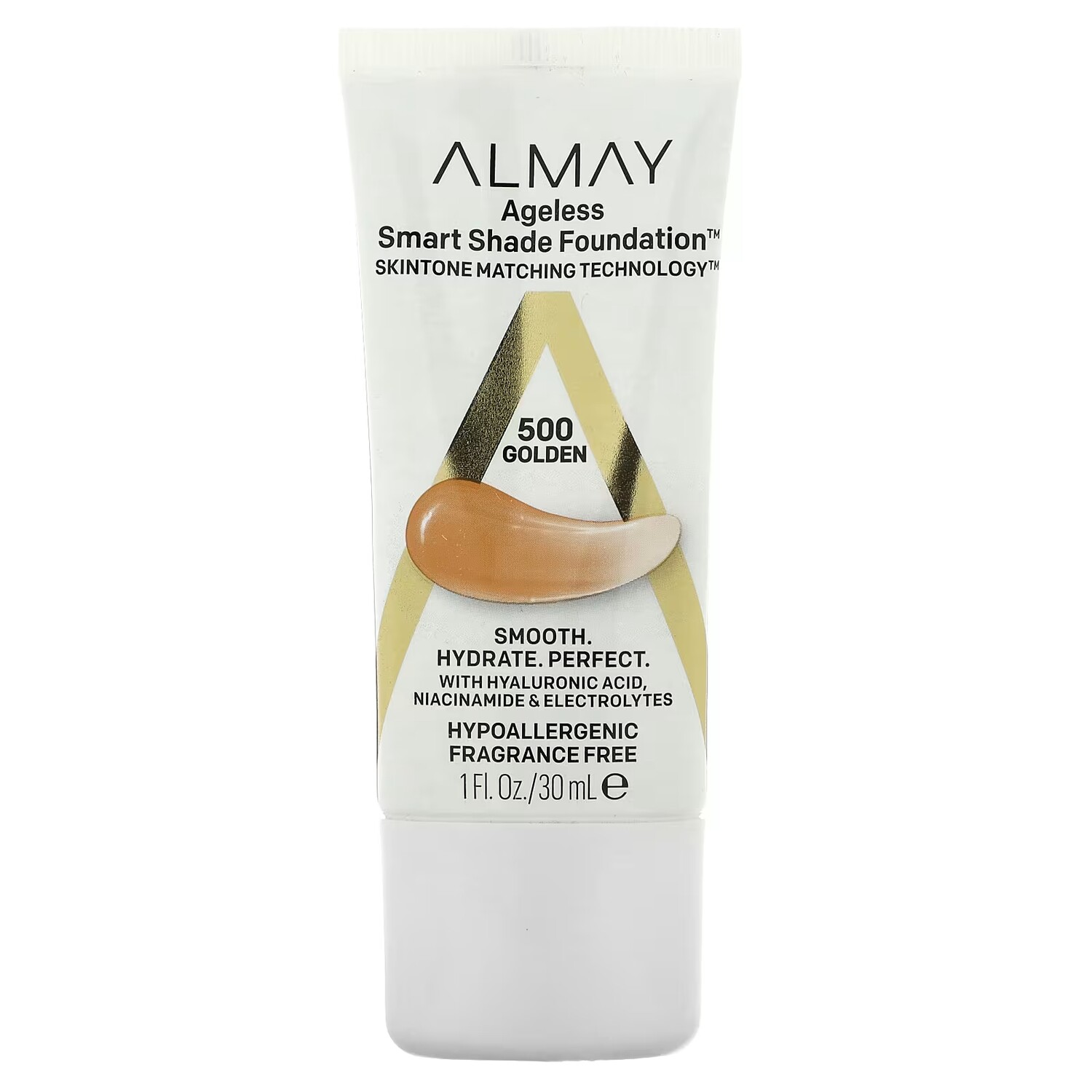 Тональная основа Almay Ageless Smart Shade Foundation 500 Golden
Тональная основа Almay Ageless Smart Shade Foundation 500 Golden