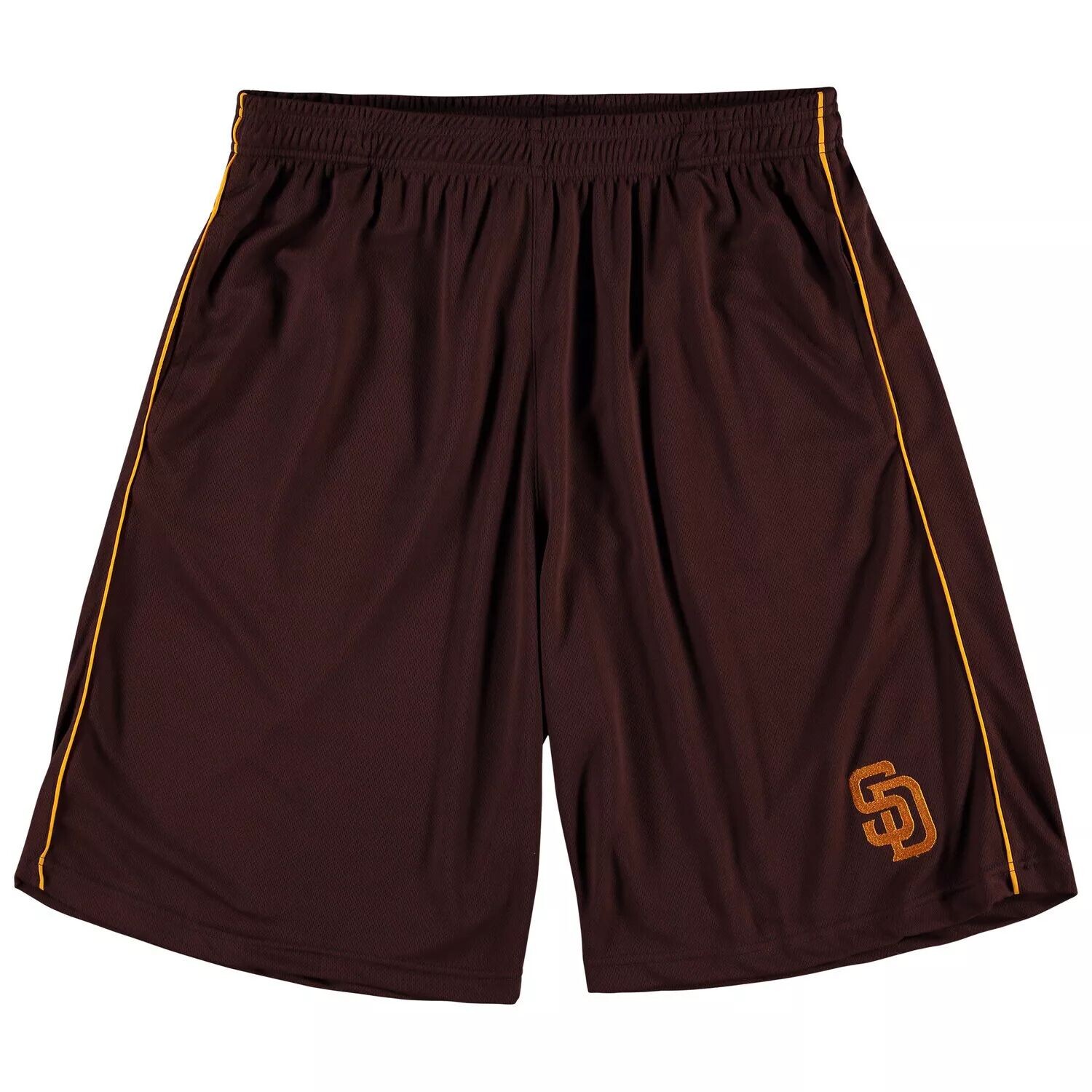Мужские брендовые коричневые шорты из сетки San Diego Padres Big & Tall Fanatics
Мужские брендовые коричневые шорты из сетки San Diego Padres Big & Tall Fanatics