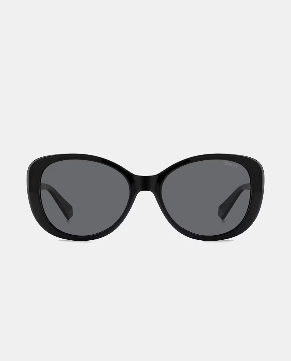 Женские черные солнцезащитные очки-бабочки с поляризованными линзами Polaroid, черный
Женские черные солнцезащитные очки-бабочки с поляризованными линзами Polaroid, черный