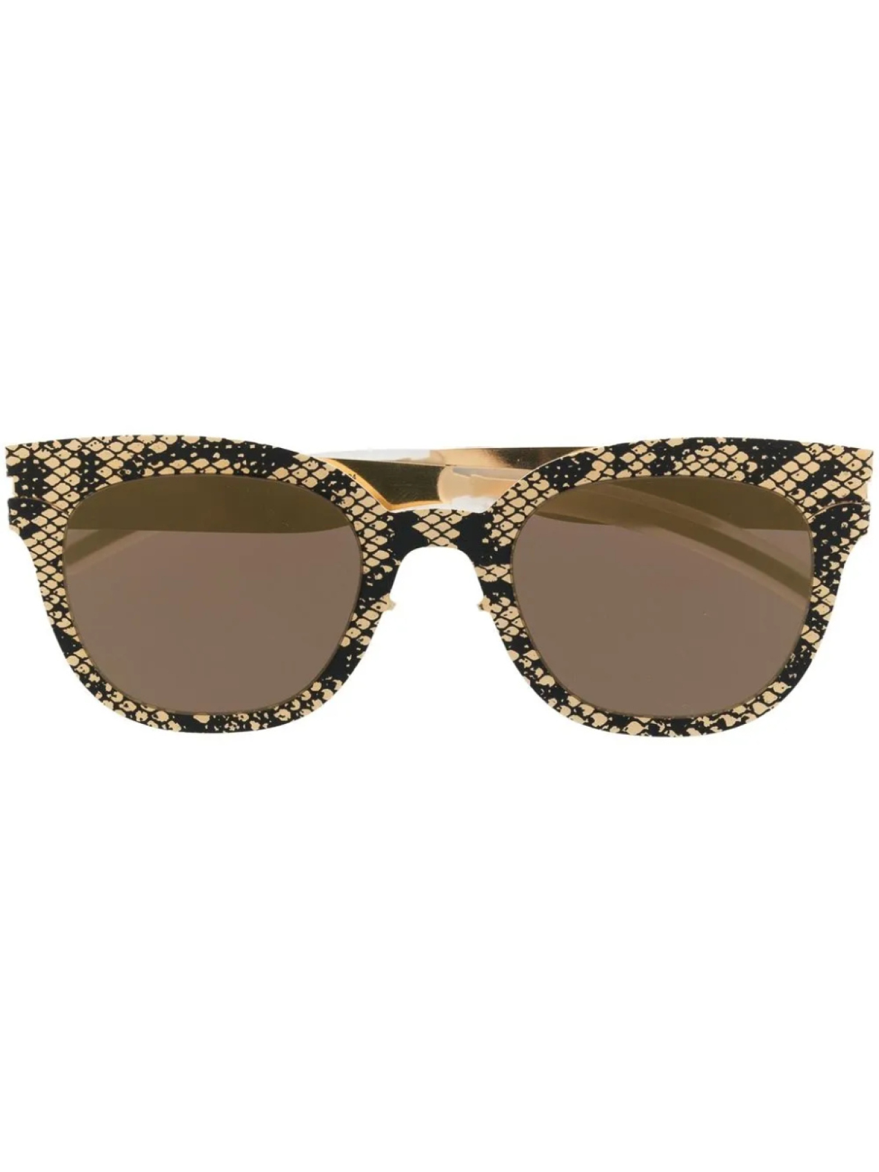 Mykita солнцезащитные очки трапециевидной формы с принтом, золотой
Mykita солнцезащитные очки трапециевидной формы с принтом, золотой