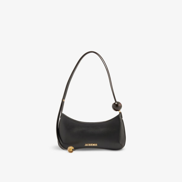 Кожаная сумка через плечо Le Bisou Perle Jacquemus, черный
Кожаная сумка через плечо Le Bisou Perle Jacquemus, черный
