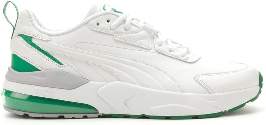 Мужские кроссовки PUMA Vis2k с кожаными шнурками - белые
Мужские кроссовки PUMA Vis2k с кожаными шнурками - белые