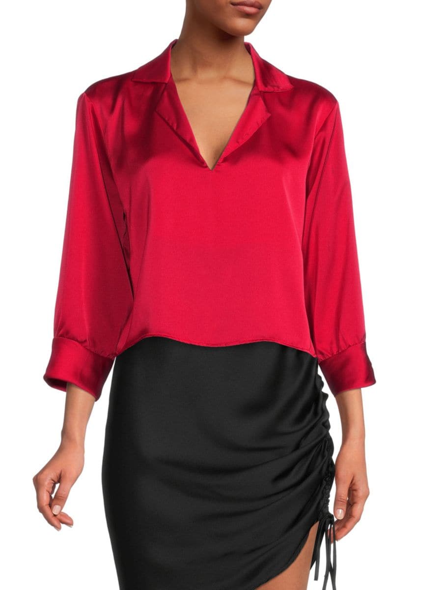 Атласный топ Renee C., красный
Атласный топ Renee C., красный