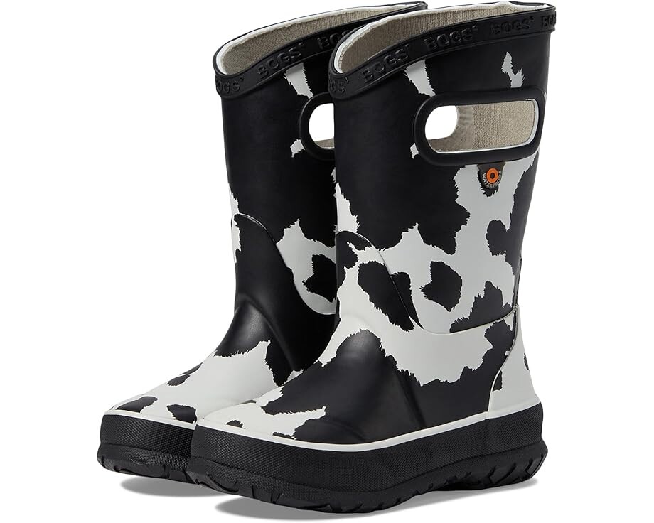 Ботинки Bogs Kids Rain Boots Cow, черный/белый
Ботинки Bogs Kids Rain Boots Cow, черный/белый