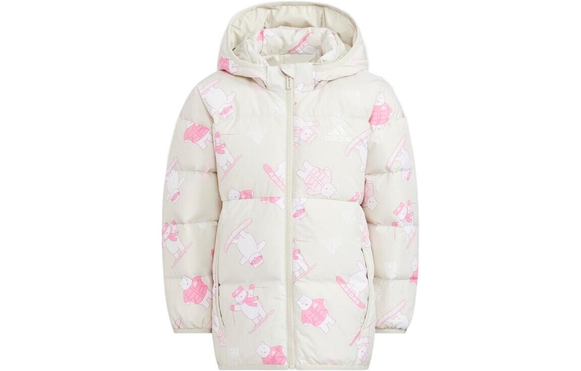 Детский пуховик Adidas, кремовый
Детский пуховик Adidas, кремовый
