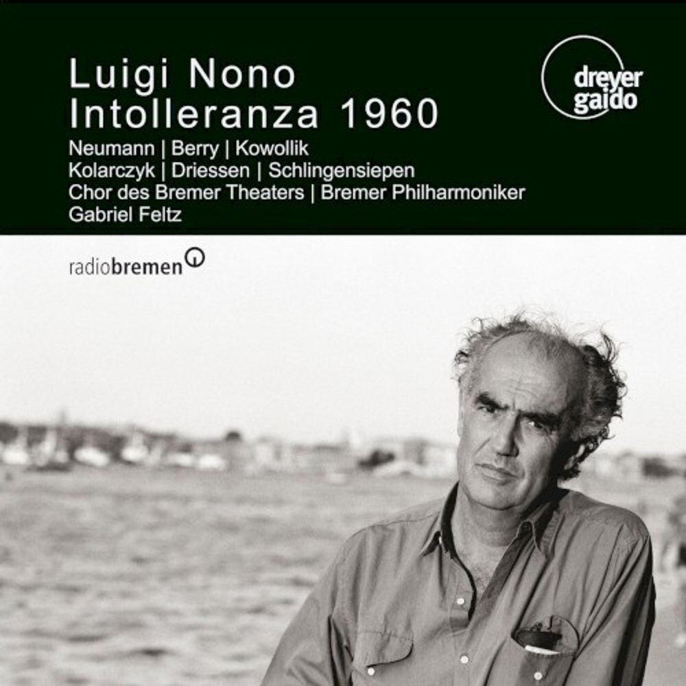 Диск CD Intolleranza 1960 - Luigi Nono
Диск CD Intolleranza 1960 - Luigi Nono