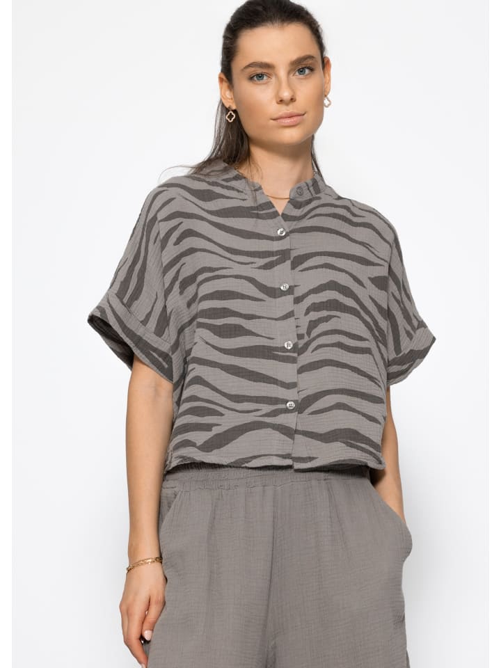 Блузка SASSYCLASSY, серо-коричневый
Блузка SASSYCLASSY, серо-коричневый