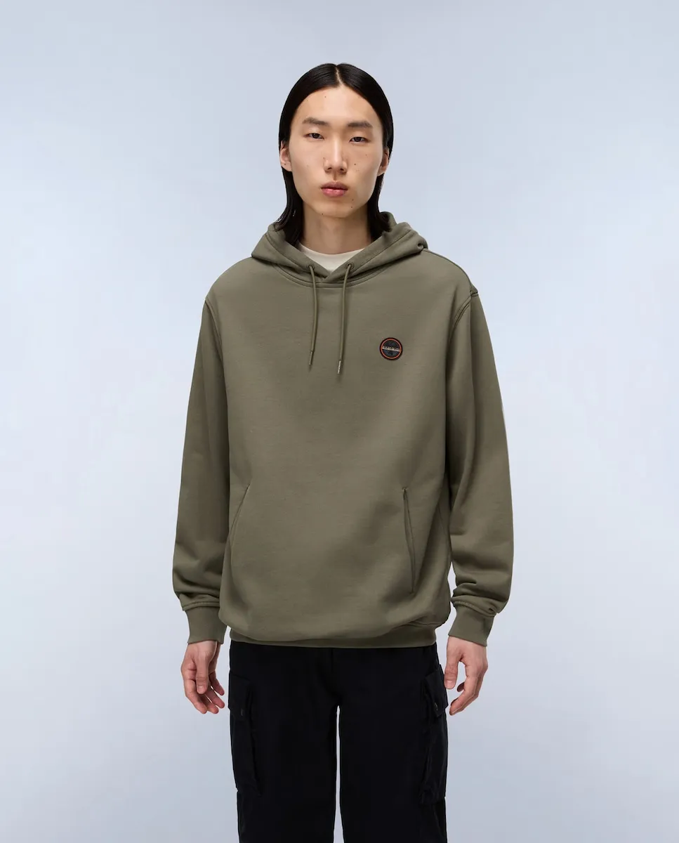 Мужская толстовка с капюшоном белого цвета Napapijri
Мужская толстовка с капюшоном белого цвета Napapijri