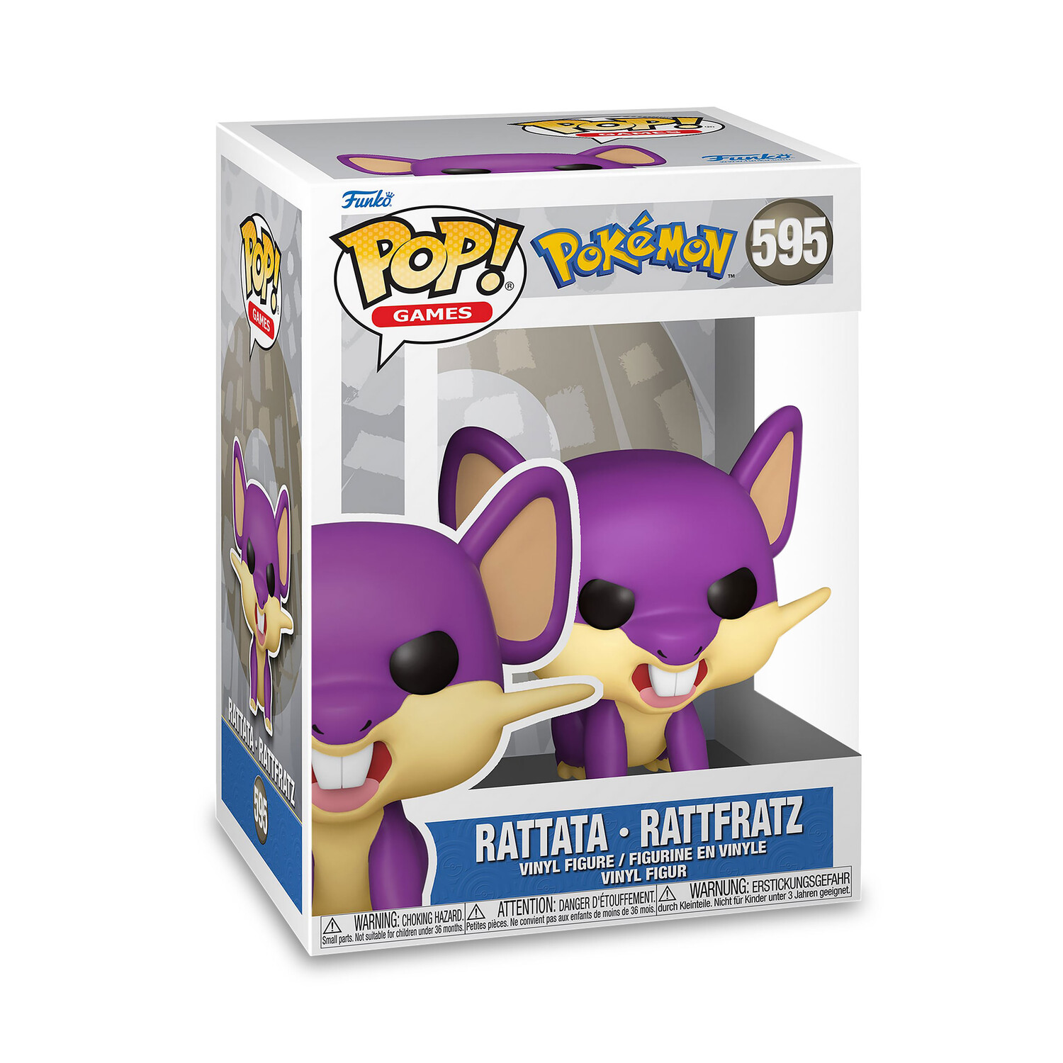 Покемон - фигурка Rattfratz Funko Pop
Покемон - фигурка Rattfratz Funko Pop