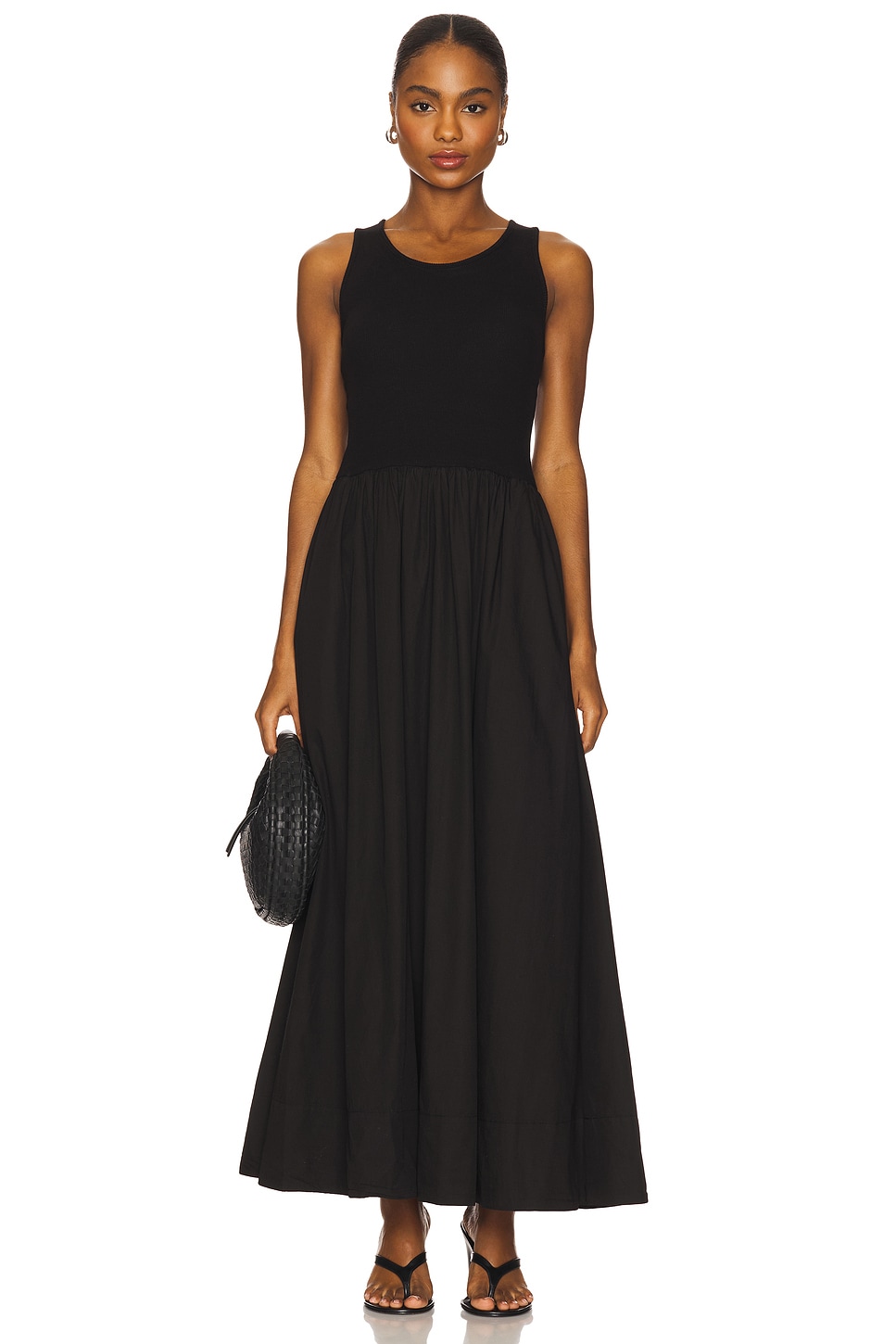 Хлопковое платье-топик для курорта Enza Costa, black
Хлопковое платье-топик для курорта Enza Costa, black