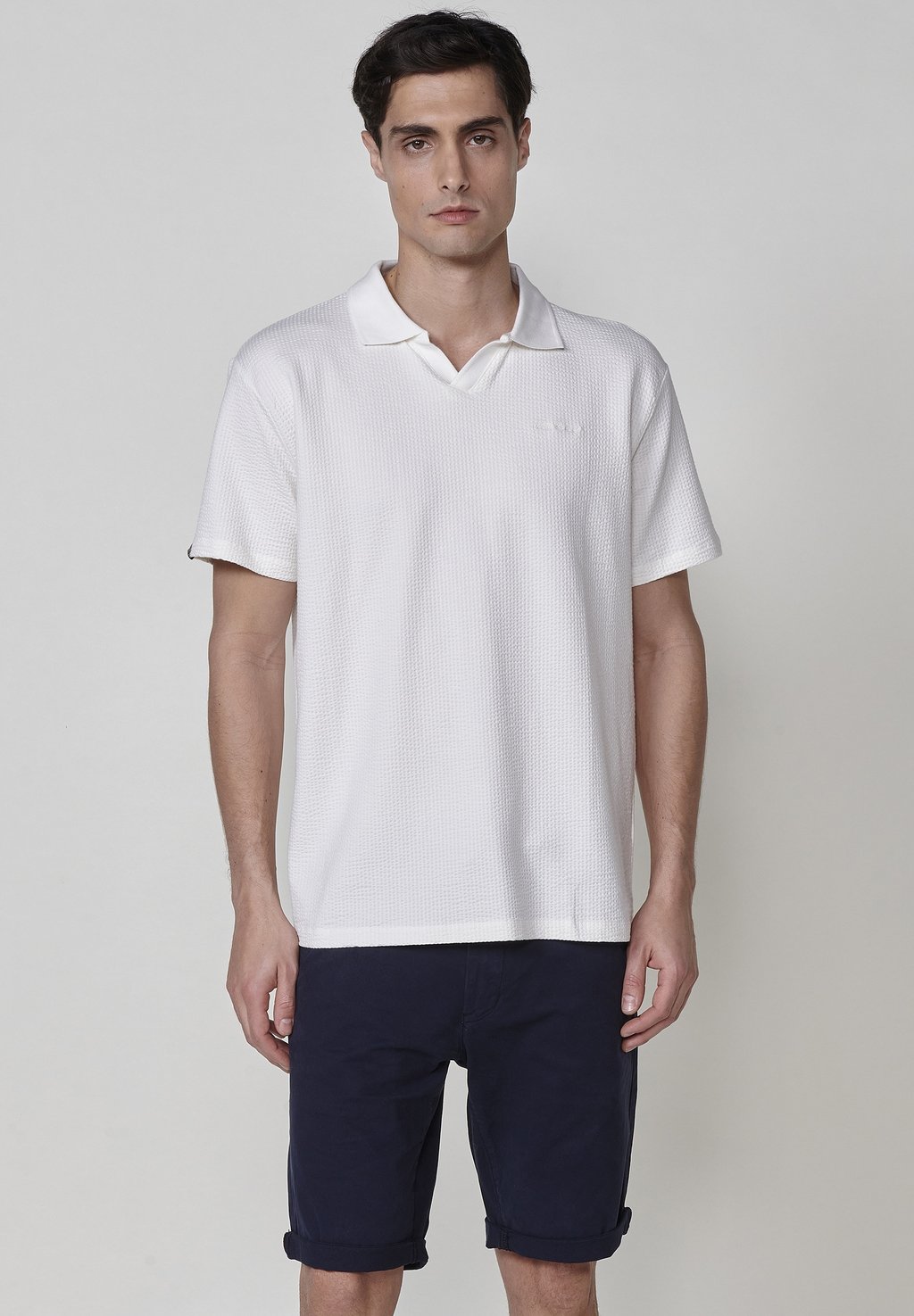 Рубашка поло DE MANGA CORTA Koroshi, кремовый
Рубашка поло DE MANGA CORTA Koroshi, кремовый