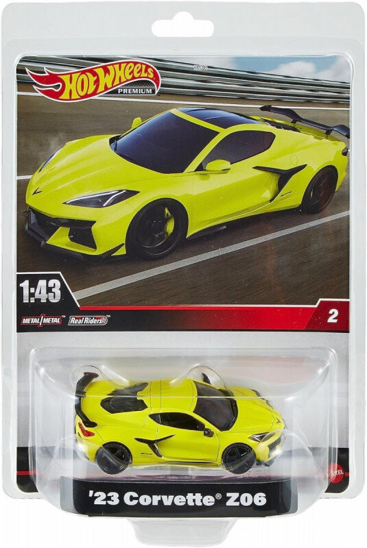 Hot Wheels, Премиум-автомобиль 1:43 Corvette
Hot Wheels, Премиум-автомобиль 1:43 Corvette