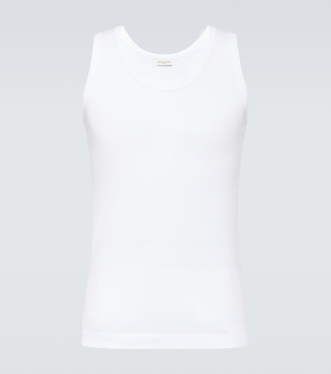 Хлопковая майка Dries Van Noten, белый 
Хлопковая майка Dries Van Noten, белый