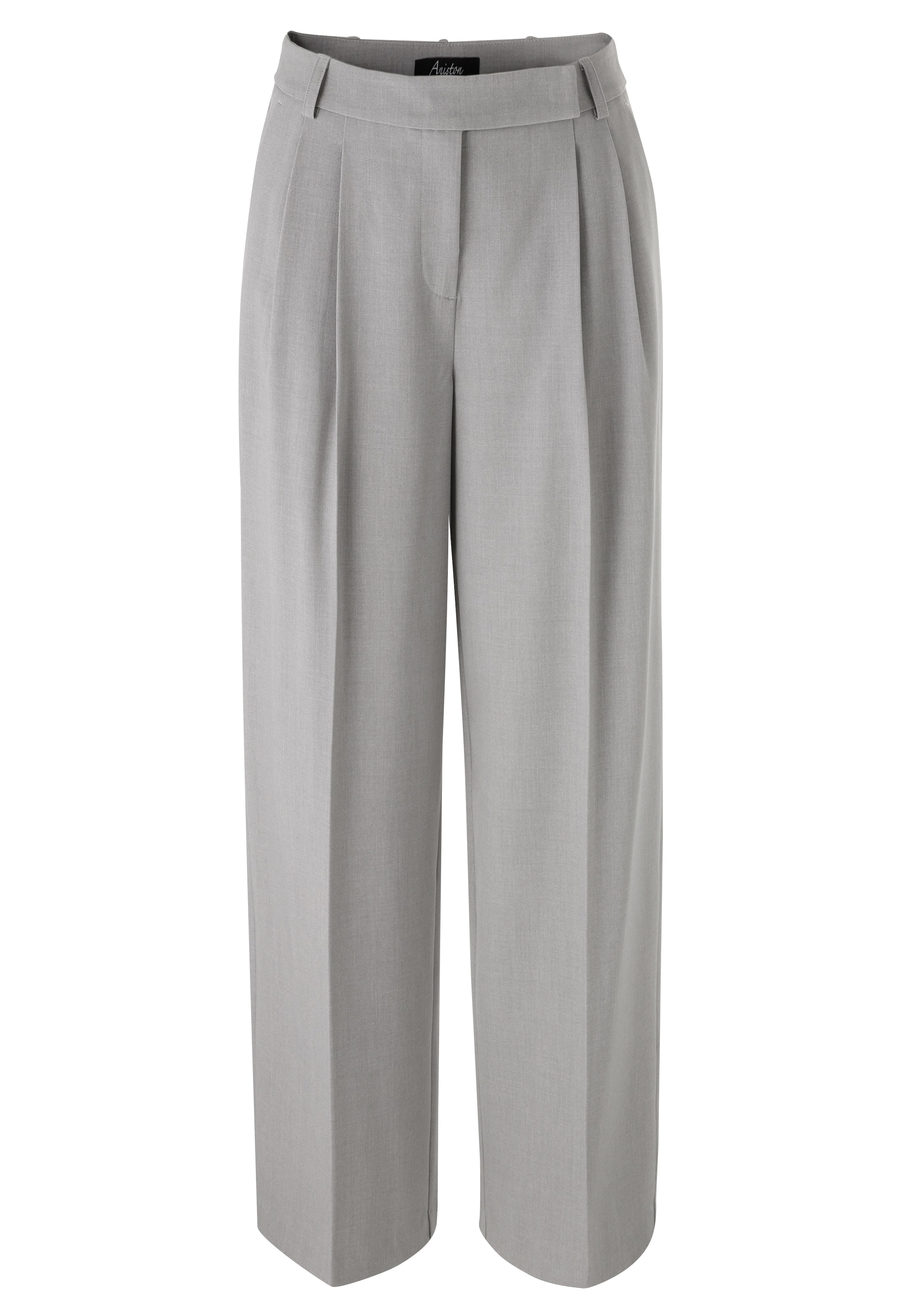 Aniston CASUAL Широкие брюки со складками в крапчатом сером цвете
Aniston CASUAL Широкие брюки со складками в крапчатом сером цвете