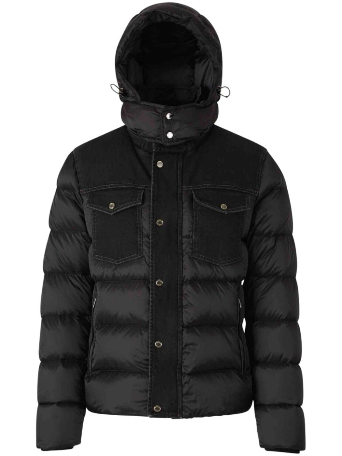 Стеганая куртка-бомбер Moorer, черный
Стеганая куртка-бомбер Moorer, черный