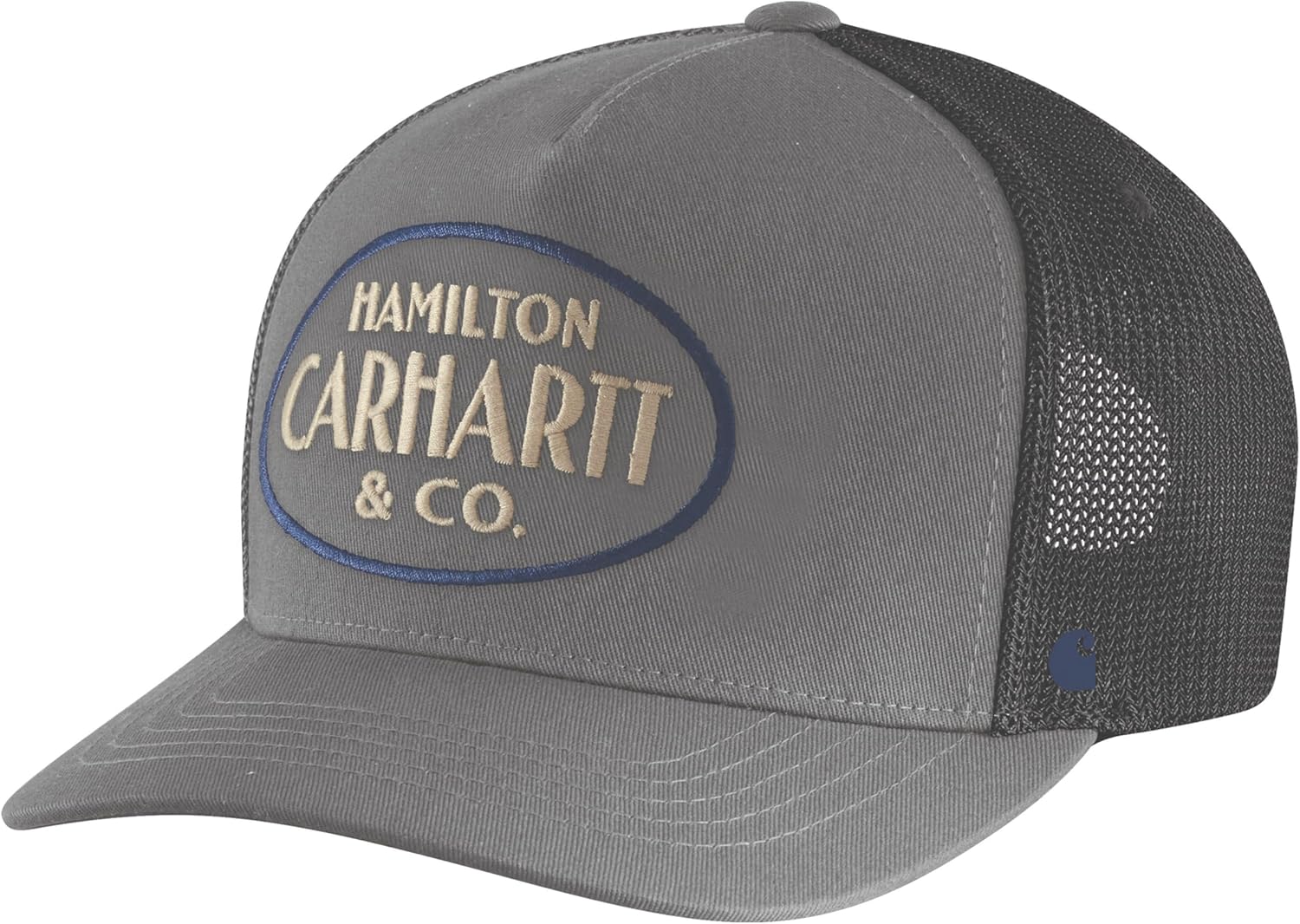 Carhartt мужская кепка 106740 Twill Mesh-Back Hamilton с вышивкой, Steel
Carhartt мужская кепка 106740 Twill Mesh-Back Hamilton с вышивкой, Steel