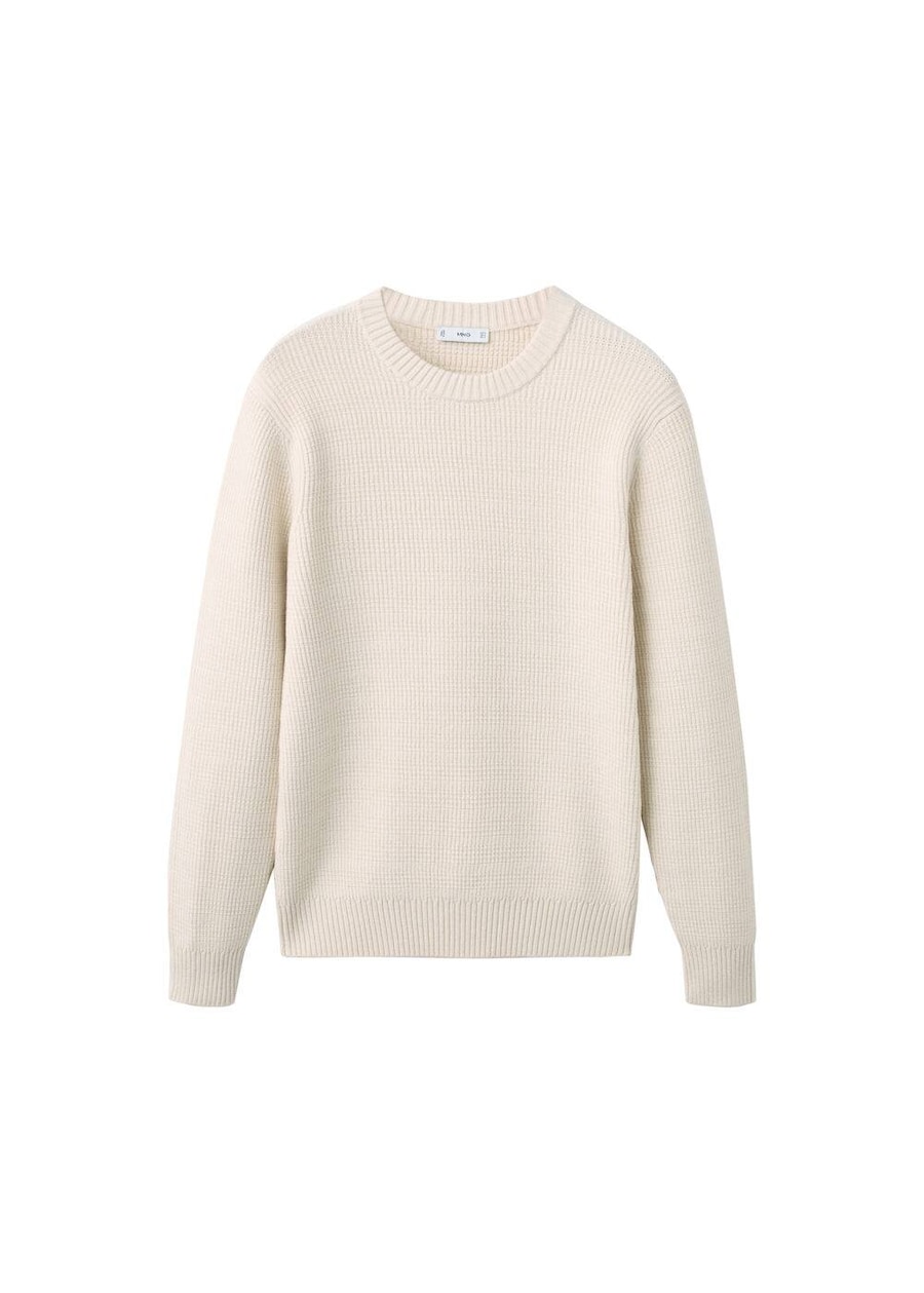 Свитер MANGO MAN Canut, Mottled White
Свитер MANGO MAN Canut, Mottled White