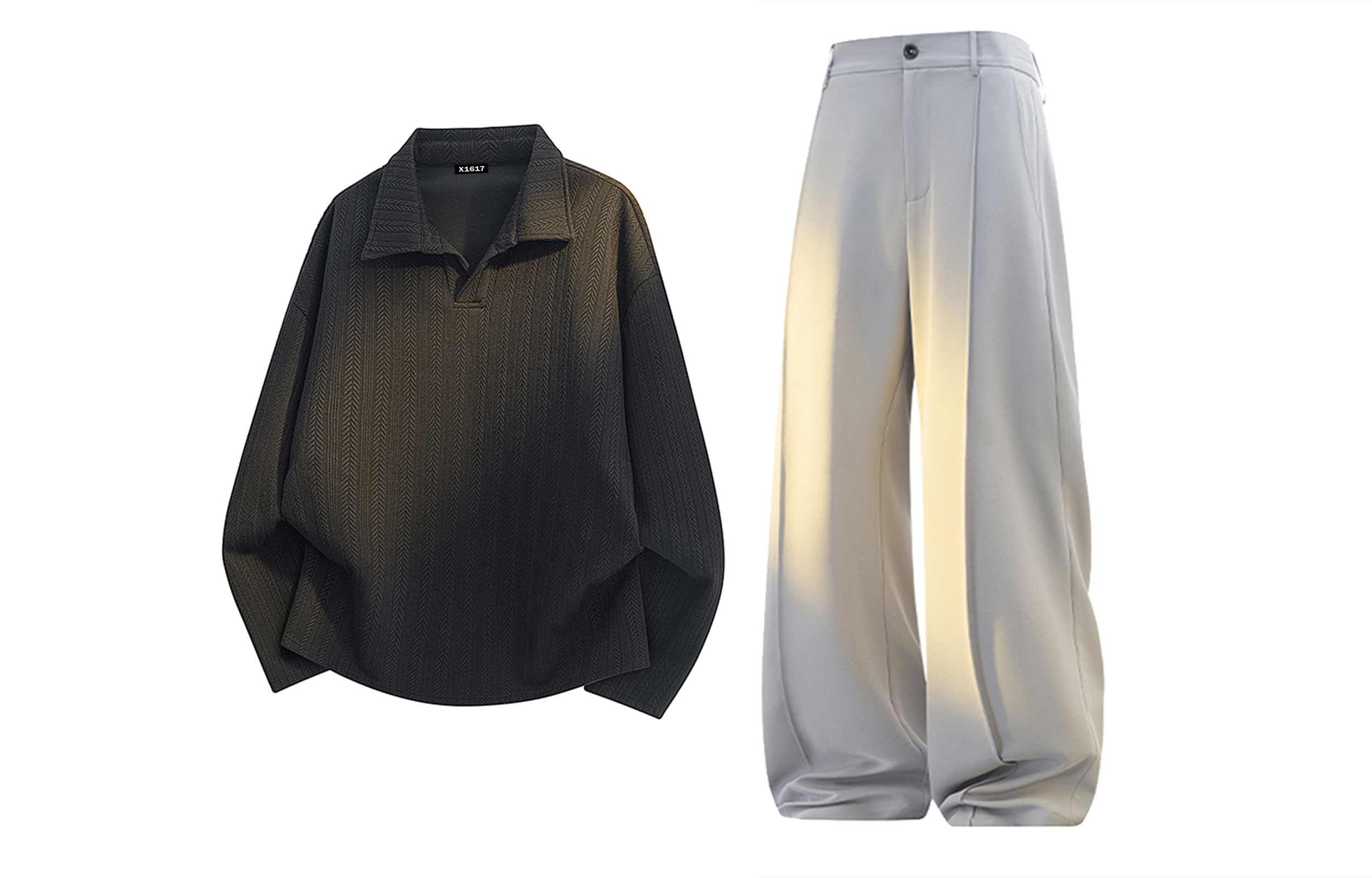 Повседневная спортивная одежда Unisex с кубинским воротником Moderate X1617, черный top+серый suit pants
Повседневная спортивная одежда Unisex с кубинским воротником Moderate X1617, черный top+серый suit pants