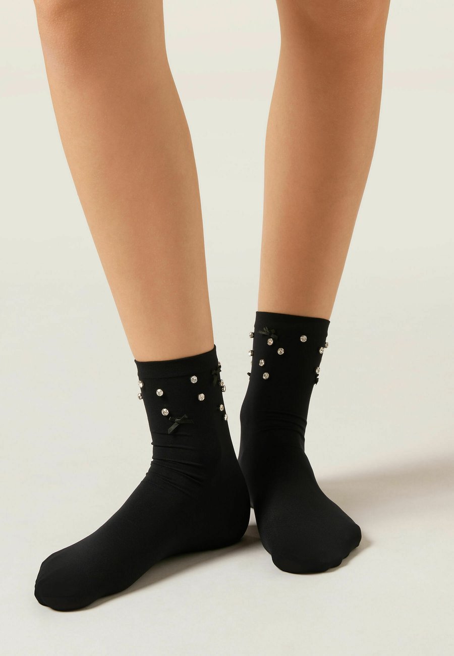 Носки Calzedonia RHINESTONES , Black/Metallic Black
Носки Calzedonia RHINESTONES , Black/Metallic Black