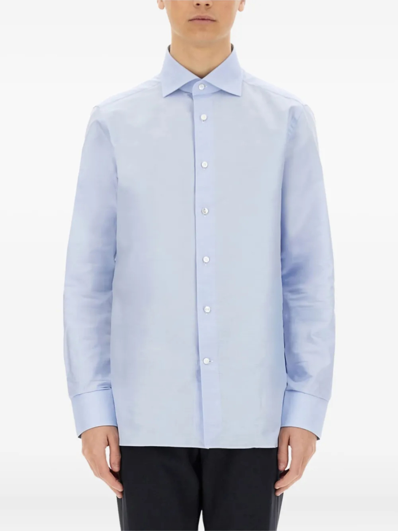 Рубашка с застежкой на пуговицы Trophy Zegna, синий
Рубашка с застежкой на пуговицы Trophy Zegna, синий