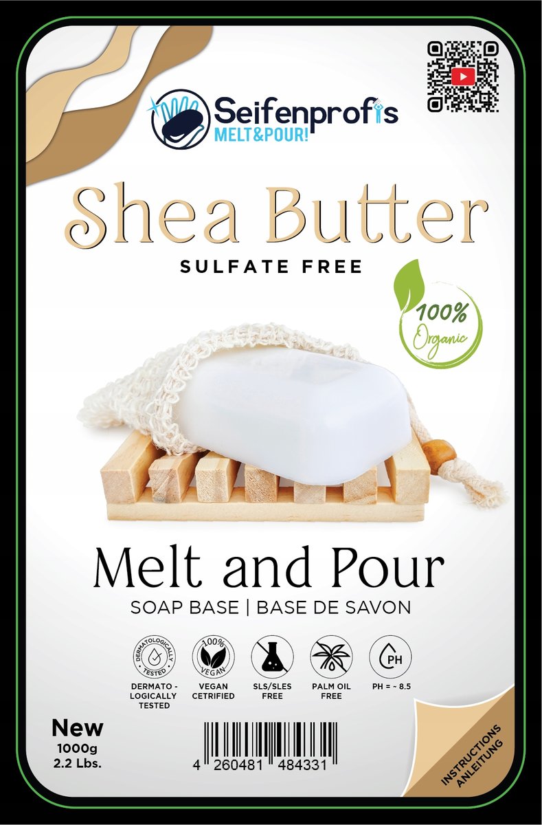 Seifenprofis белое 1 кг глицериновое мыло сырое без SLS + SCS 100% веганское Inna marka
Seifenprofis белое 1 кг глицериновое мыло сырое без SLS + SCS 100% веганское Inna marka