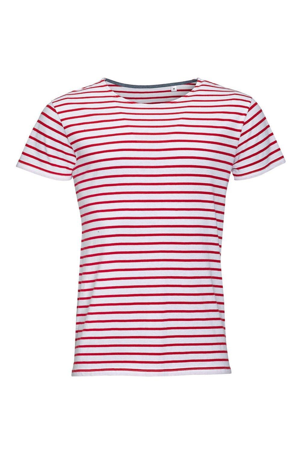 Полосатая футболка с короткими рукавами Miles SOL'S, белый
Полосатая футболка с короткими рукавами Miles SOL'S, белый