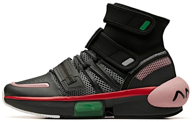 Баскетбольные кроссовки мужские высокие черные/розовые/зеленые Anta
Баскетбольные кроссовки мужские высокие черные/розовые/зеленые Anta