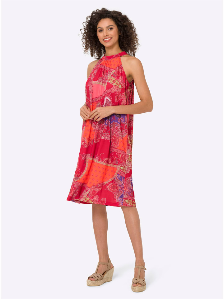 Платье с принтом в клубнично-оранжевом цвете Heine
Платье с принтом в клубнично-оранжевом цвете Heine