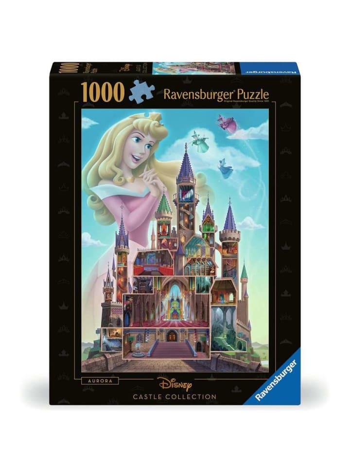 Пазл Ravensburger, 1000 деталей, «Замки Диснея: Аврора в цвете»
Пазл Ravensburger, 1000 деталей, «Замки Диснея: Аврора в цвете»