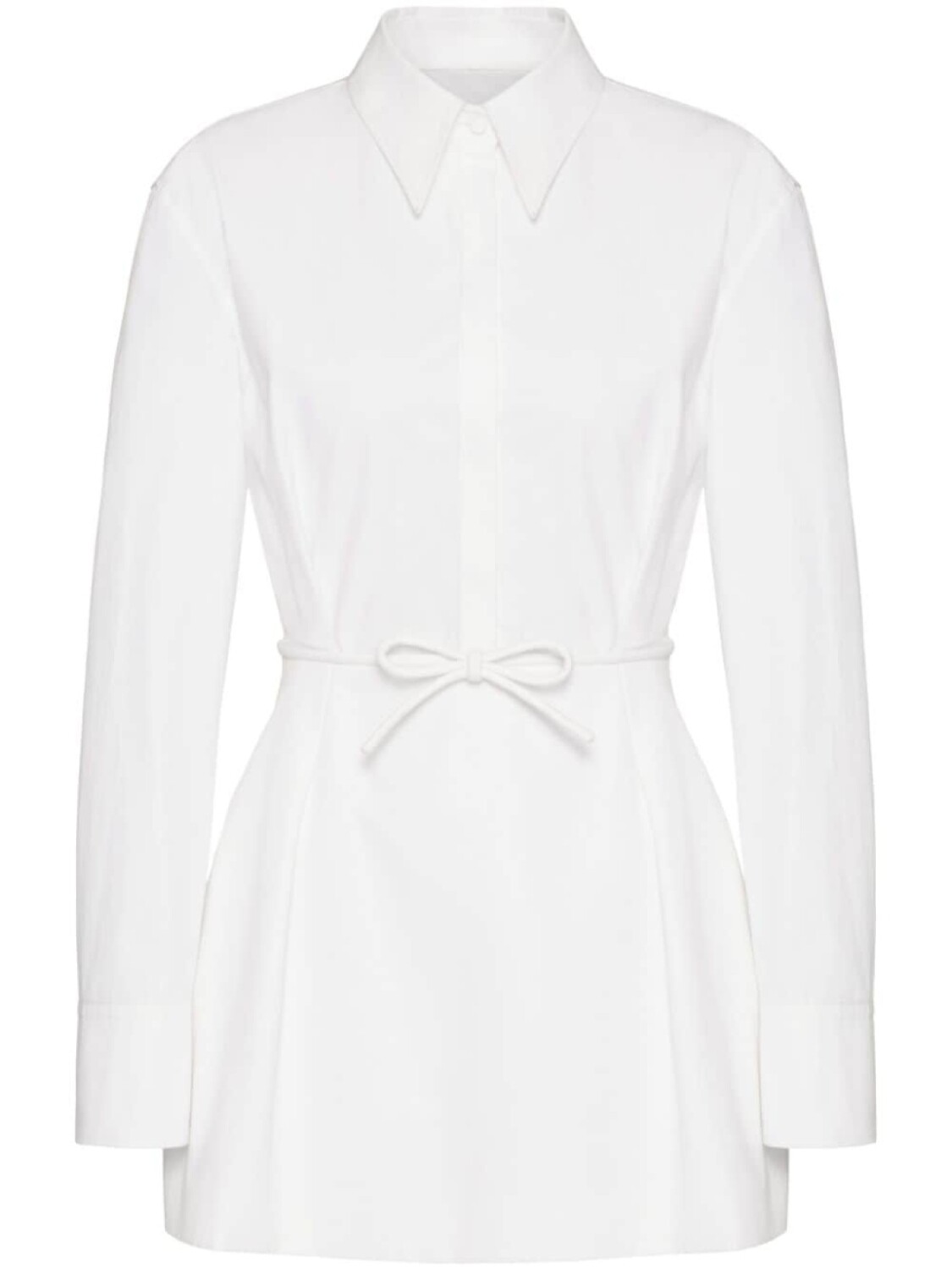 Valentino Garavani поплиновое платье-рубашка с поясом, белый
Valentino Garavani поплиновое платье-рубашка с поясом, белый