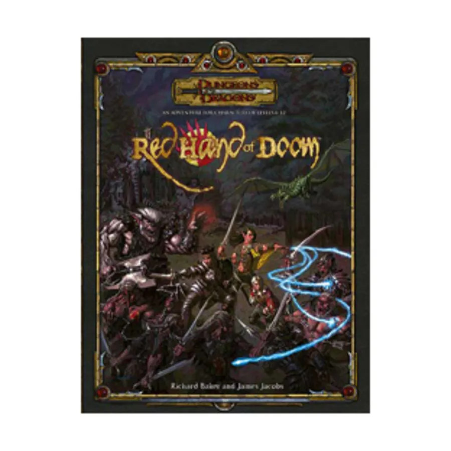 Red Hand of Doom, Dungeons & Dragons (3rd Edition) (d20) - Modules & Adventures, мягкая обложка
Red Hand of Doom, Dungeons & Dragons (3rd Edition) (d20) - Modules & Adventures, мягкая обложка