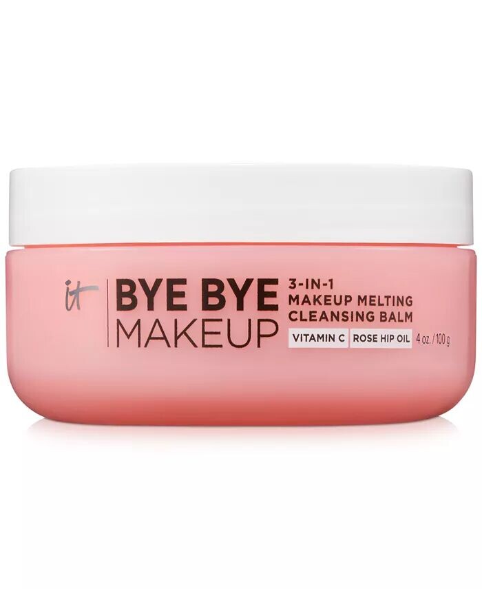 Bye Bye Makeup Тающий очищающий бальзам для макияжа 3 в 1 It Cosmetics
Bye Bye Makeup Тающий очищающий бальзам для макияжа 3 в 1 It Cosmetics
